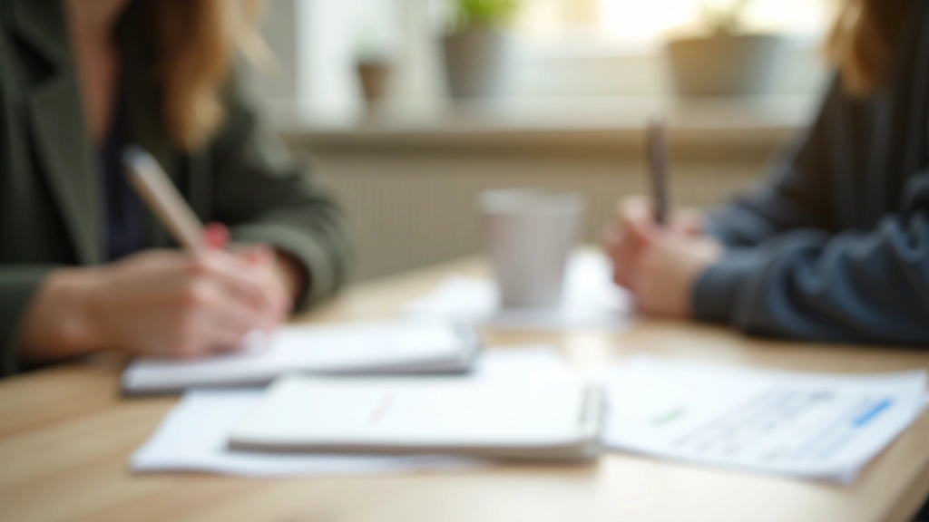 Schreibtisch mit Notizen und Dokumenten zu Berliner Wohnungssuche